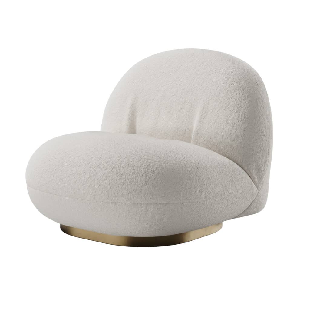 Gubi Pacha Lounge Chair Karakorum